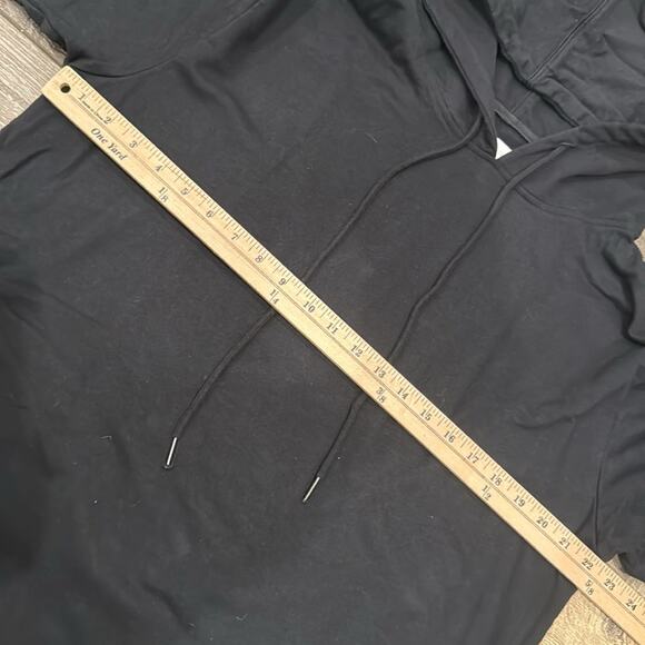 Elwood Men's Short Sleeve Hoodie Black Size L - Picture 4 of 6